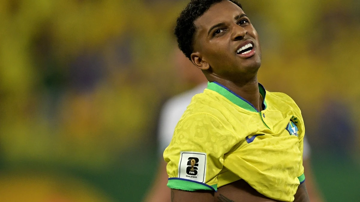 Rodrygo, con Brasil