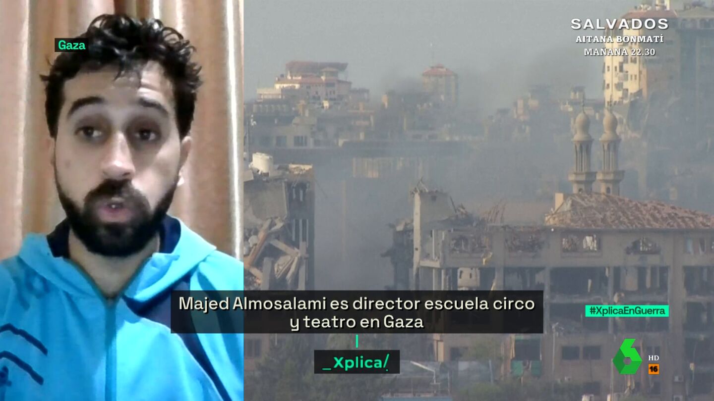 Majed, residente en Gaza