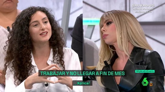 El duro enfrentamiento entre una joven pluriempleada y la economista Gisela Turazzini: "No juzgues por la imagen" El duro enfrentamiento entre una joven pluriempleada y la economista Gisela Turazzini: "No juzgues por la imagen"