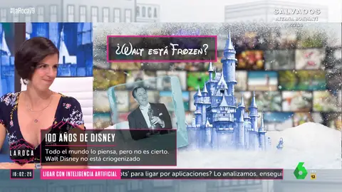  Alejandra Hernández desmiente que el cuerpo de Walt Disney esté congelado: "Está hasta incinerado"