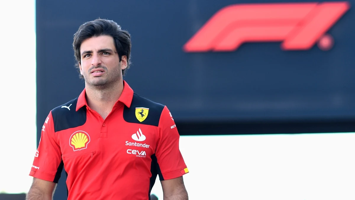 Carlos Sainz, piloto de Ferrari