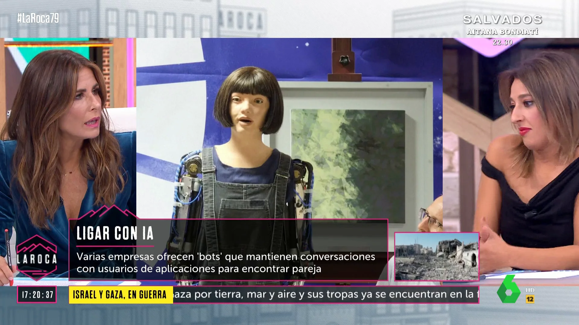 LA ROCA- "¿Tanto trabajo cuesta chatear?", la reacción de Sara Ramos al descubrir el uso de la IA para ligar