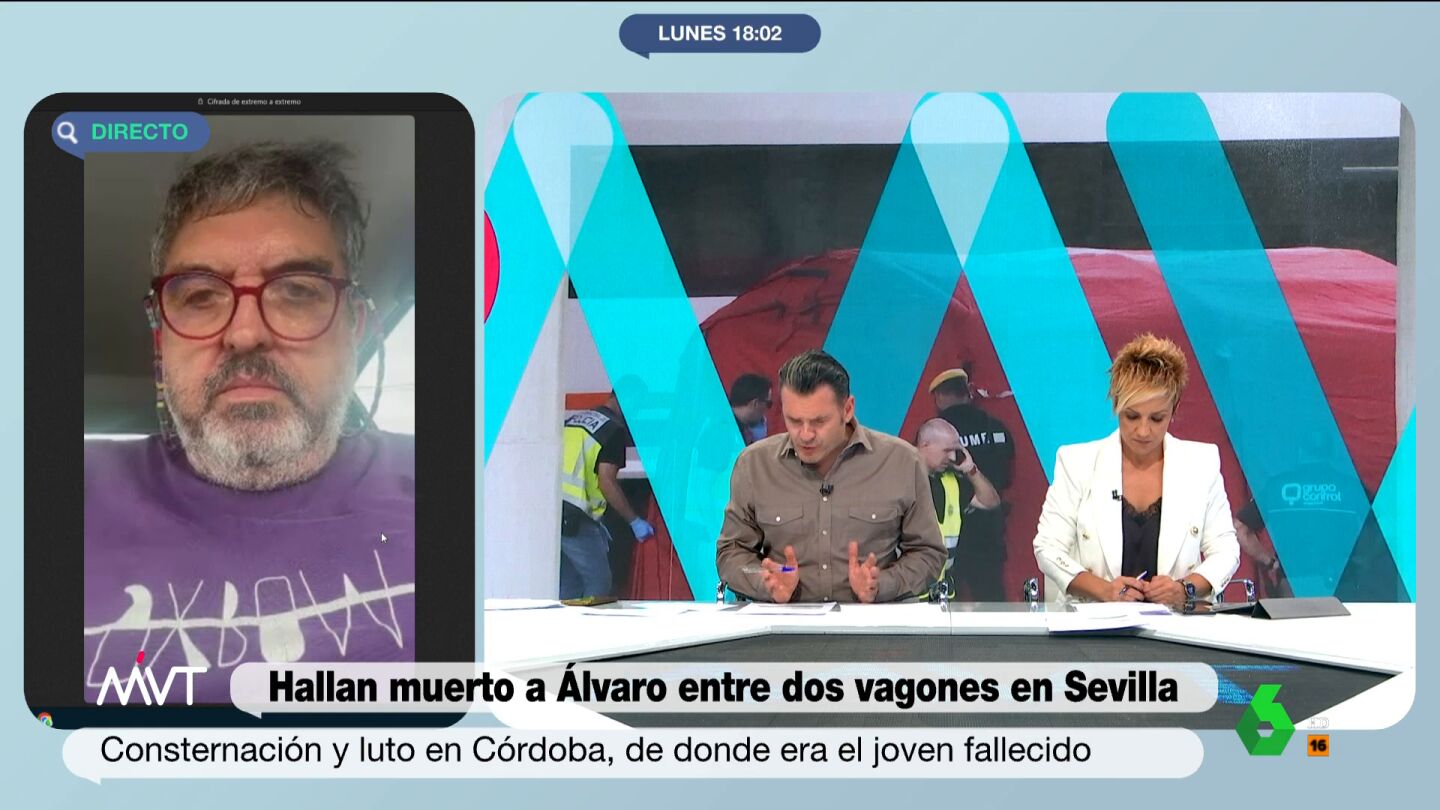 Un trabajador de Adif, tras el hallazgo del cuerpo de &Aacute;lvaro Prieto: "No le encontramos ning&uacute;n tipo de explicaci&oacute;n":