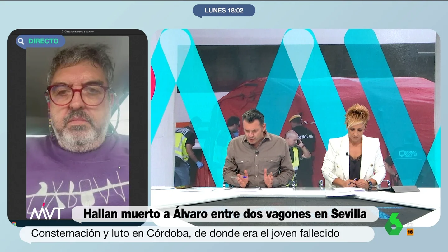 Un trabajador de Adif, tras el hallazgo del cuerpo de Álvaro Prieto: "No le encontramos ningún tipo de explicación": Un trabajador de Adif, tras el hallazgo del cuerpo de Álvaro Prieto: "No le encontramos ningún tipo de explicación":