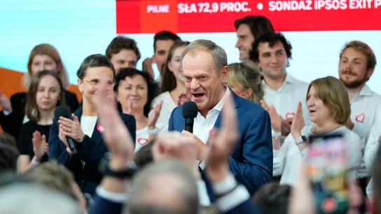 Donald Tusk, líder de Plataforma Cívica Donald Tusk, líder de Plataforma Cívica