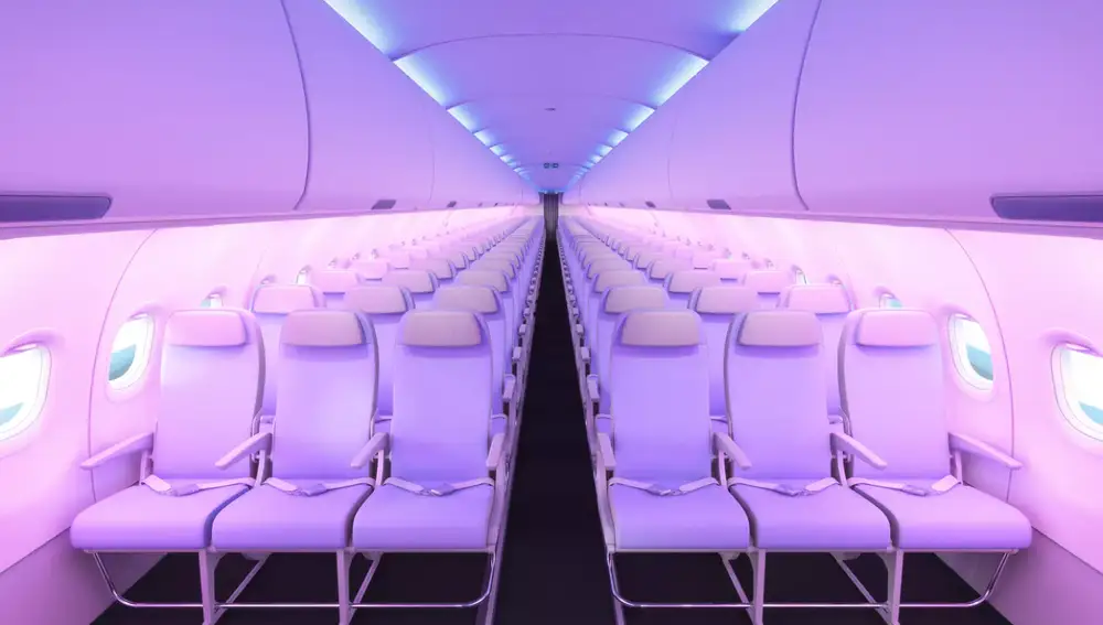 Nuevos espacios de los aviones de Lufthansa
