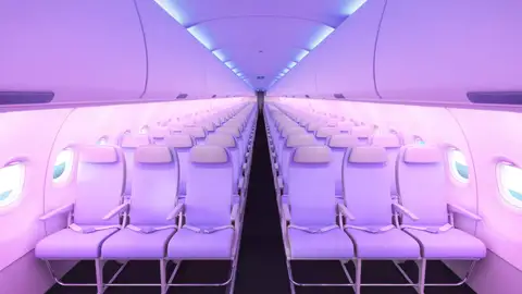 Nuevos espacios de los aviones de Lufthansa Nuevos espacios de los aviones de Lufthansa