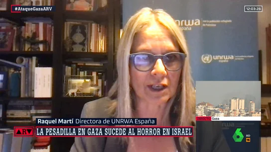 Raquel Martí, directora de UNRWA España Raquel Martí, directora de UNRWA España