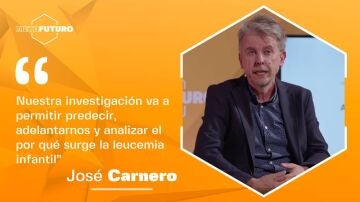 José Carnero: "Nuestra investigación va a permitir predecir, adelantarnos y analizar el por qué surge la leucemia infantil"