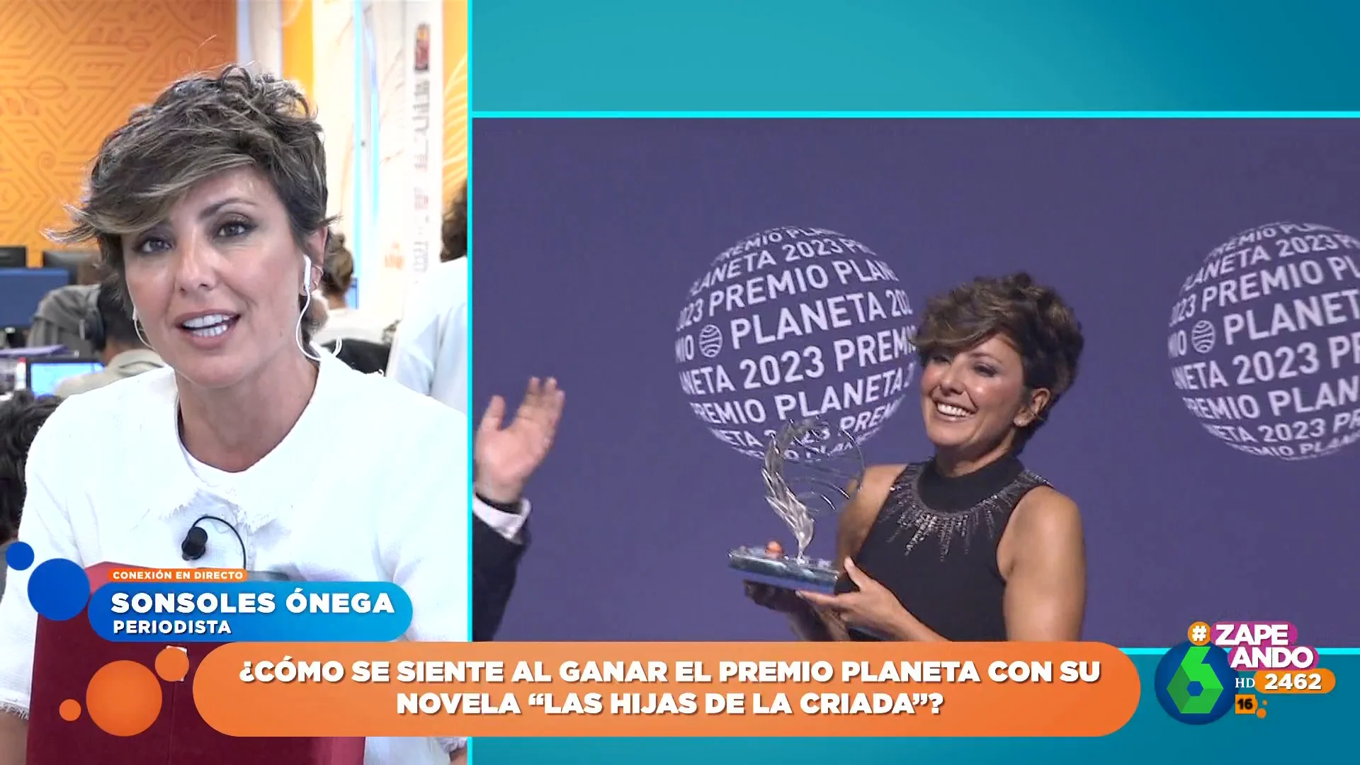 La confesión de Sonsoles Ónega sobre el proceso de creación de una novela: "Es duro y esclavo escribir"