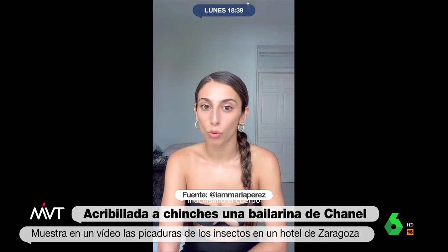 MVT bailarina Chanel chinches MVT bailarina Chanel chinches