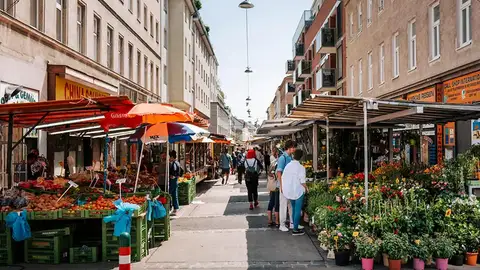Yppenviertel, Brunnenmarkt Yppenviertel, Brunnenmarkt