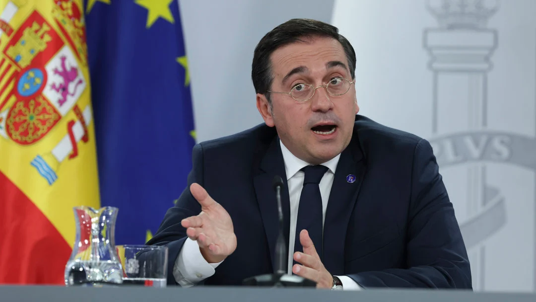 El ministro de Exteriores, José Manuel Albares/ EFE/Kiko Huesca