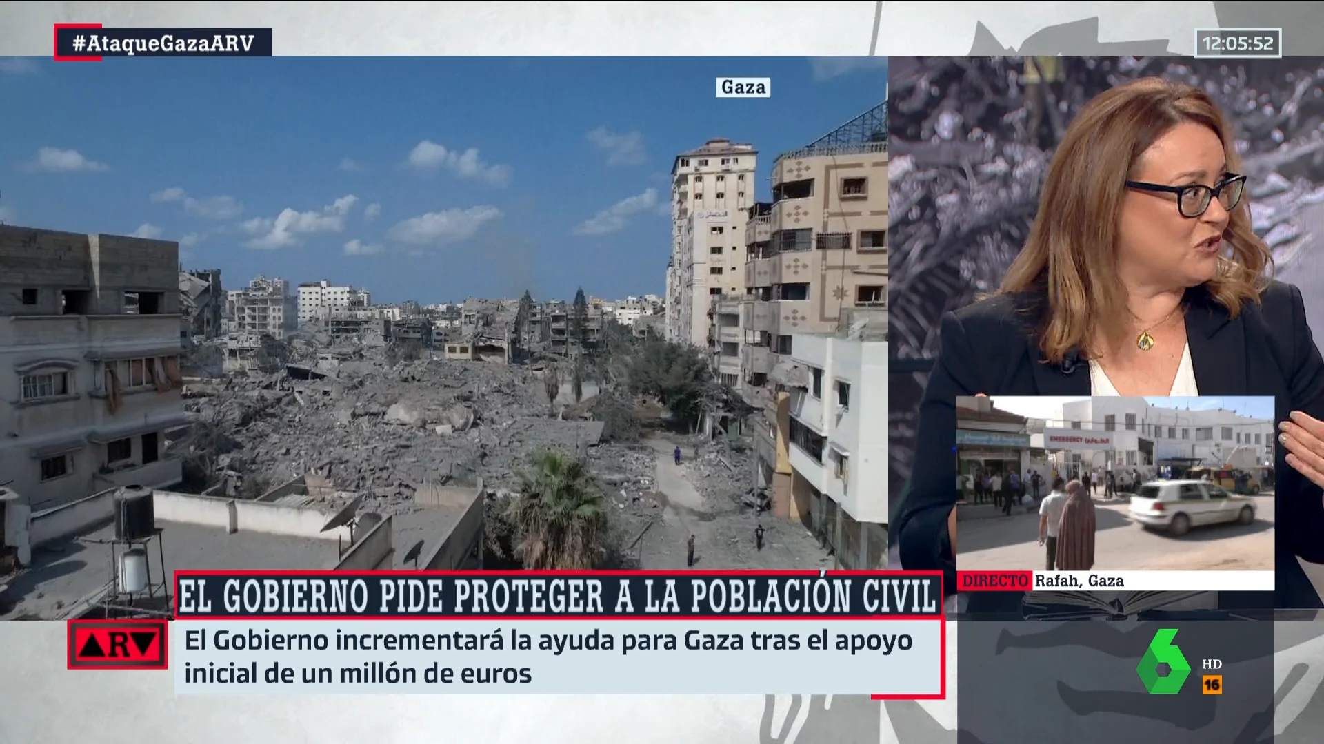 Ruth Ferrero, advierte: "Con el derecho a defenderse de Israel estamos silenciando una limpieza étnica"