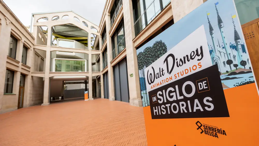 Exposición de Disney en el Espacio Cultural Serrería Belga de Madrid