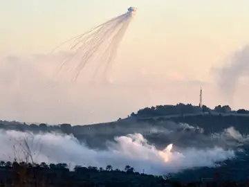 El Ejército israelí ataca a objetivos del grupo chií Hizbulá en el Líbano