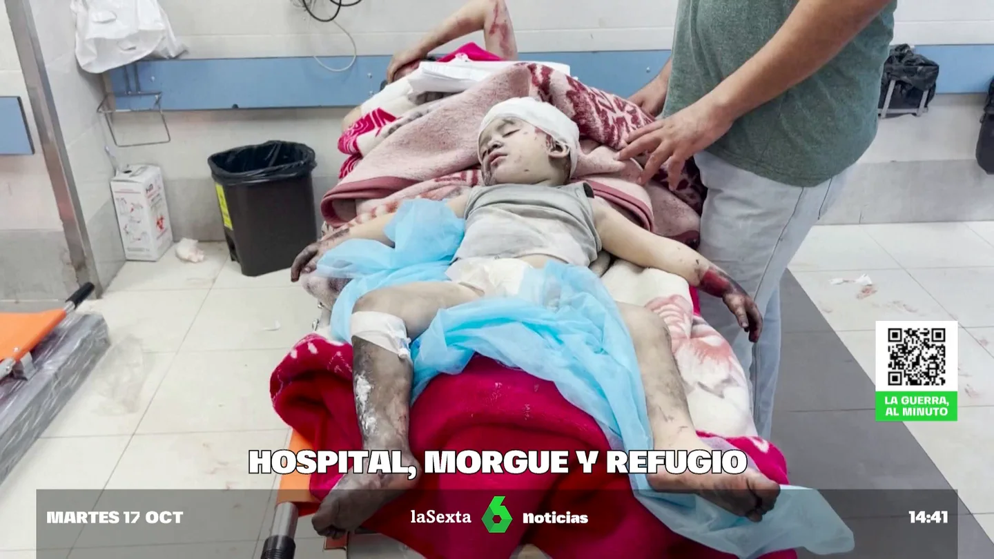Al Shifa: Hospital, morgue y refugio Al Shifa: Hospital, morgue y refugio