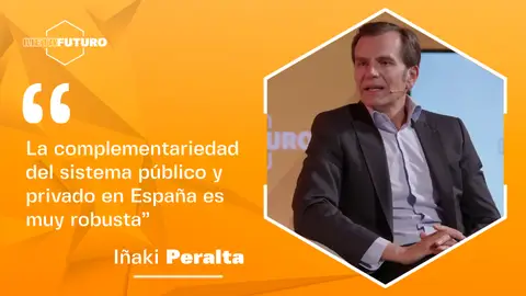 Iñaki Peralta: "La falta de manos en el sector sanitario es evidente" Iñaki Peralta: "La falta de manos en el sector sanitario es evidente"