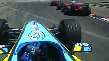 Fernando Alonso en EEUU 2004