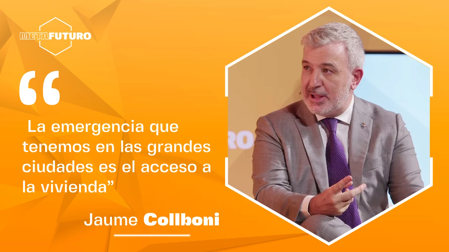 Jaume Collboni: "La emergencia que tenemos en las grandes ciudades es el acceso a la vivienda" Jaume Collboni: "La emergencia que tenemos en las grandes ciudades es el acceso a la vivienda"
