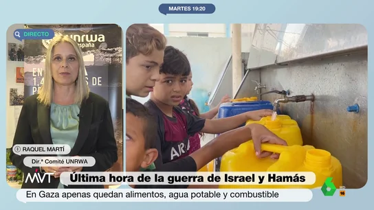 Entrevista a Raquel Martí, directora del comité UNRWA Entrevista a Raquel Martí, directora del comité UNRWA
