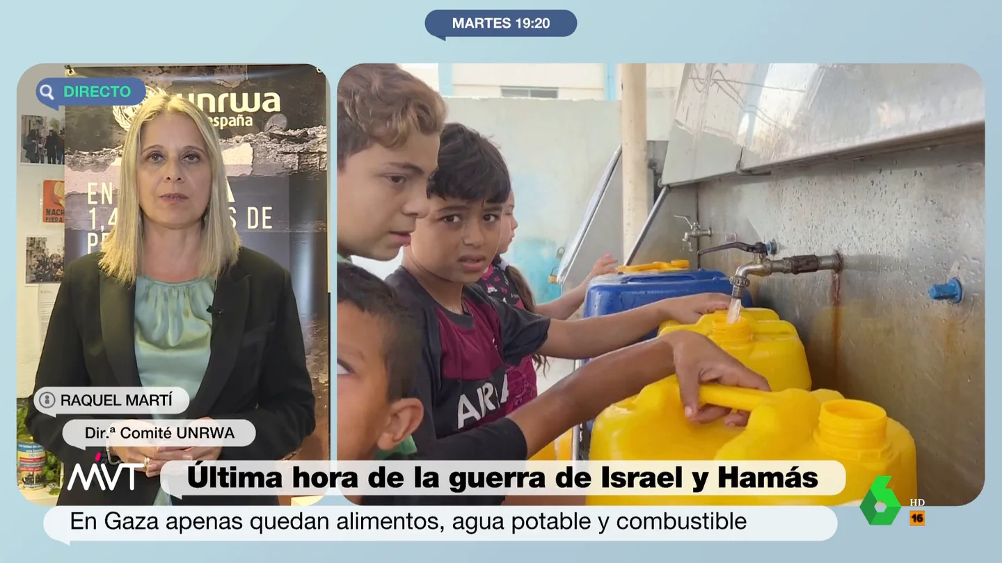 Entrevista a Raquel Martí, directora del comité UNRWA Entrevista a Raquel Martí, directora del comité UNRWA