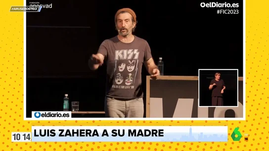 "En vez de decir 'a que voy yo y lo encuentro', decía 'no voy a vivir siempre'": el monólogo de Luis Zahera sobre su madre "En vez de decir 'a que voy yo y lo encuentro', decía 'no voy a vivir siempre'": el monólogo de Luis Zahera sobre su madre