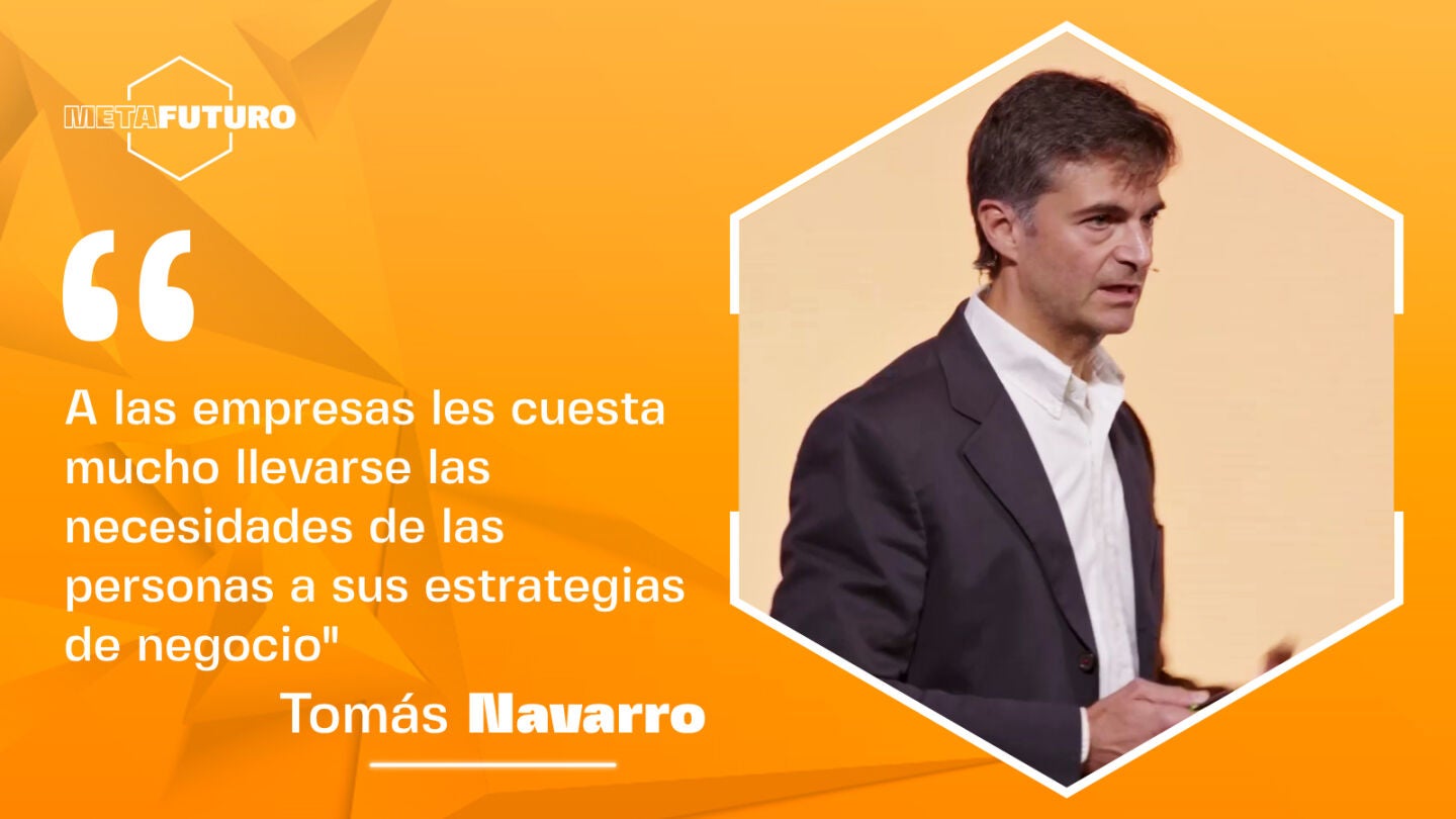 Tom&aacute;s Navarro (CSO de Publicis Groupe) en las jornadas METAFUTURO