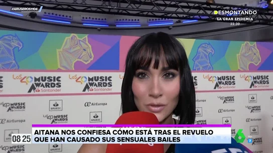 Aitana se moja: su tajante respuesta a las críticas por sus sensuales bailes y al rumor de su boda con Sebastián Yatra Aitana se moja: su tajante respuesta a las críticas por sus sensuales bailes y al rumor de su boda con Sebastián Yatra