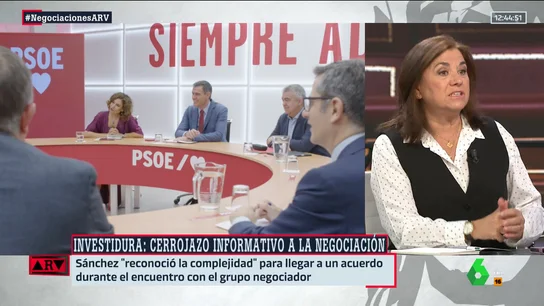 Lucía Méndez: "El mundo se asoma a un abismo y a nosotros nos pilla sin Gobierno" Lucía Méndez: "El mundo se asoma a un abismo y a nosotros nos pilla sin Gobierno"