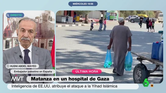El embajador palestino en España: "Si defendemos la vida de nuestro pueblo, defendemos la vida en general" El embajador palestino en España: "Si defendemos la vida de nuestro pueblo, defendemos la vida en general"