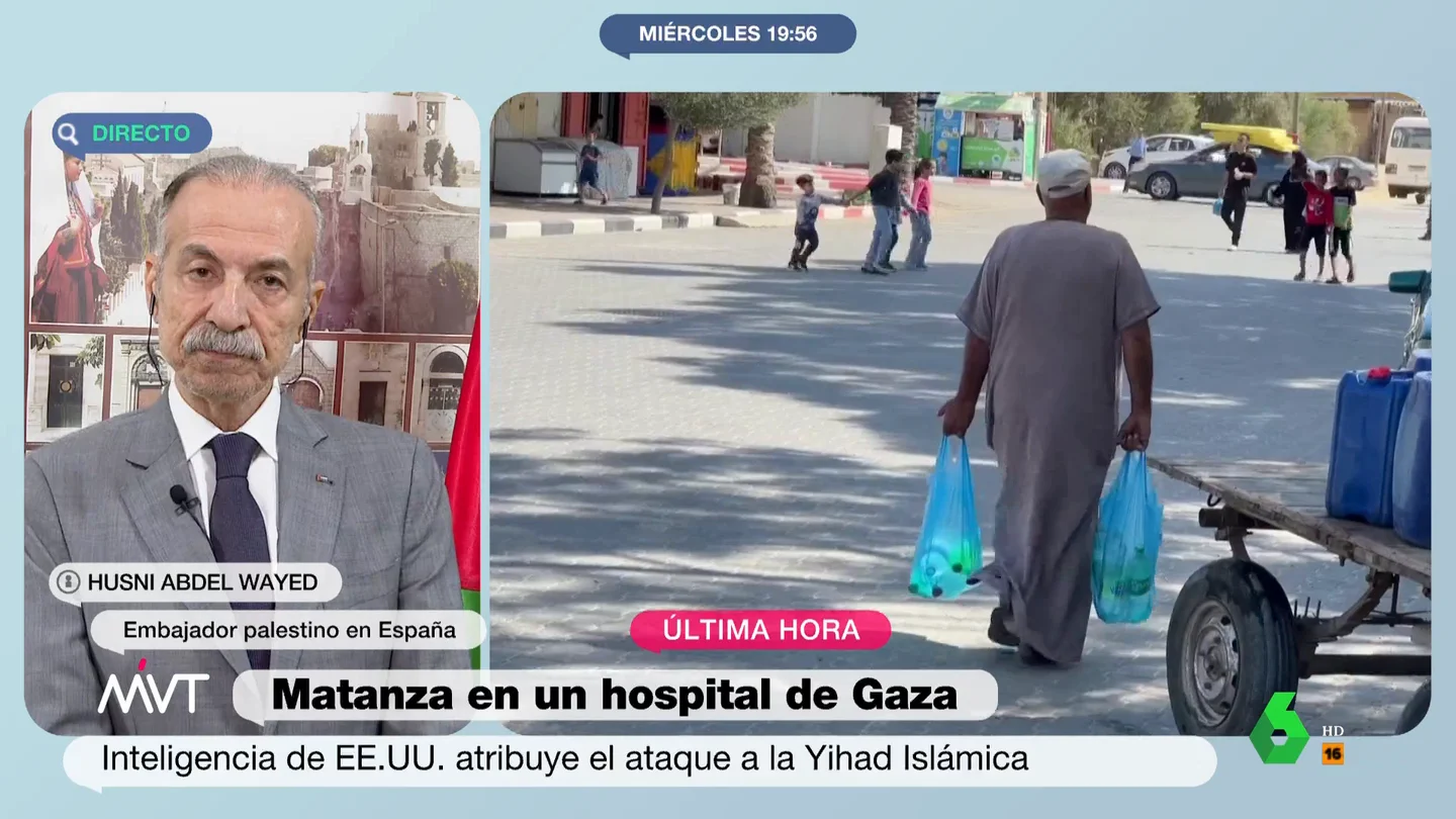 El embajador palestino en España: "Si defendemos la vida de nuestro pueblo, defendemos la vida en general" El embajador palestino en España: "Si defendemos la vida de nuestro pueblo, defendemos la vida en general"
