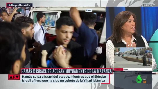 Lucía Méndez, tajante tras el ataque a un hospital en Gaza: "En esta guerra no hay reglas" Lucía Méndez, tajante tras el ataque a un hospital en Gaza: "En esta guerra no hay reglas"