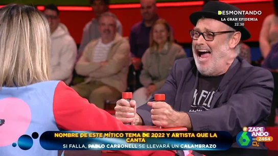Pablo Carbonell se lleva un calambrazo por no conocer a un famoso cantante: "No me importa quedar como un ignorante" Pablo Carbonell se lleva un calambrazo por no conocer a un famoso cantante: "No me importa quedar como un ignorante"