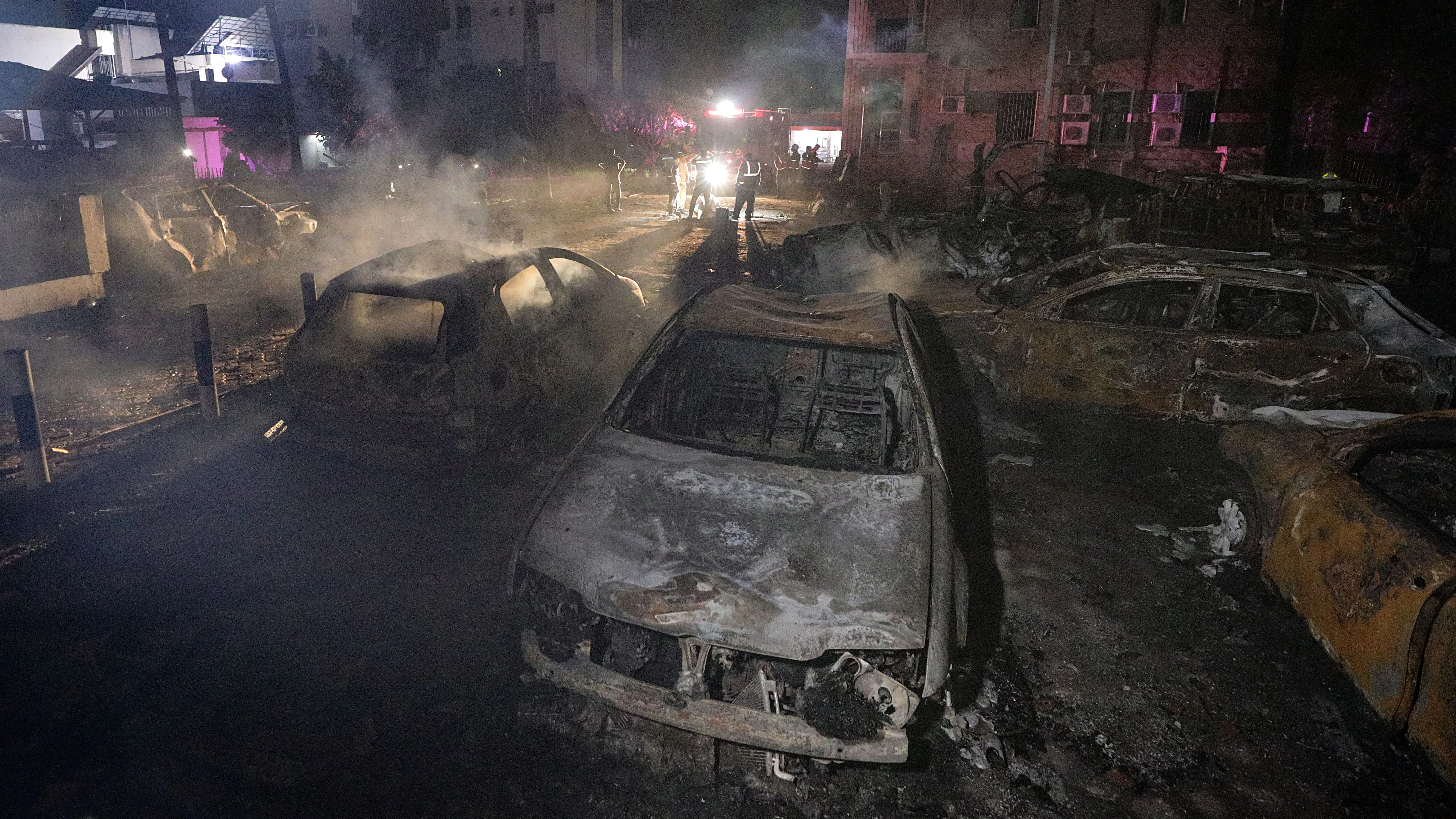 El hospital Al Ahli ha quedado destruido tras el ataque de este martes, donde han muerto cientos de personas.