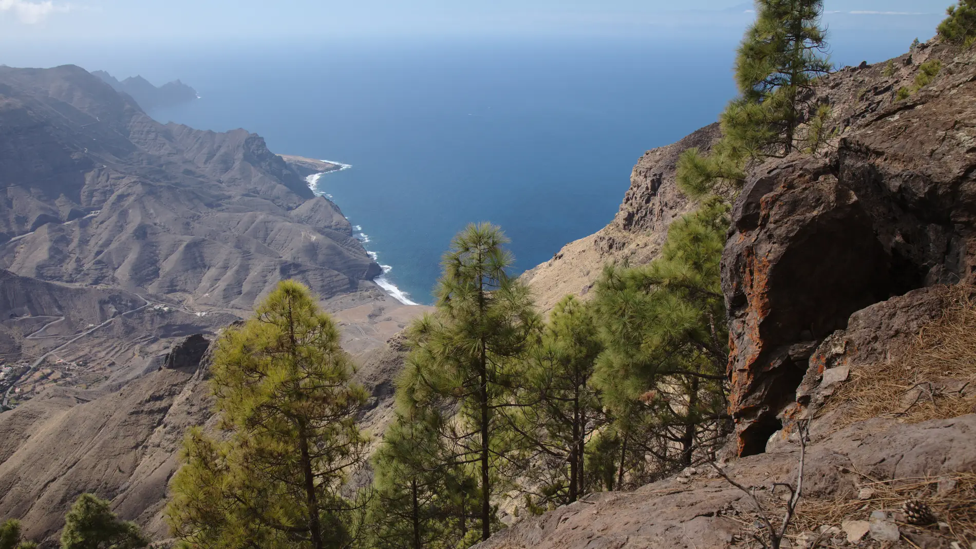Parque Natural de Tamadaba, en Gran Canaria