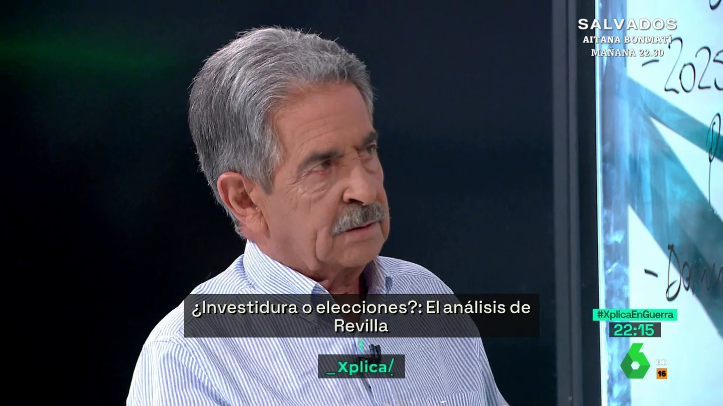 Miguel Ángel Revilla alerta: "Nos acostumbramos a que los políticos digan una cosa y hagan otra" Miguel Ángel Revilla alerta: "Nos acostumbramos a que los políticos digan una cosa y hagan otra"