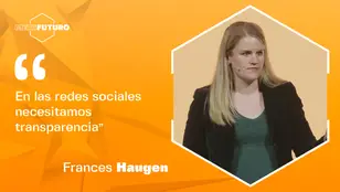 Frances Haugen: "En las redes sociales necesitamos transparencia"