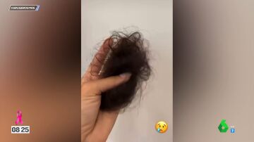 Cristina Pedroche sorpresa al mostrar la cantidad de pelo que se le cae en el postparto: "Es un poco exagerado, ¿no?"