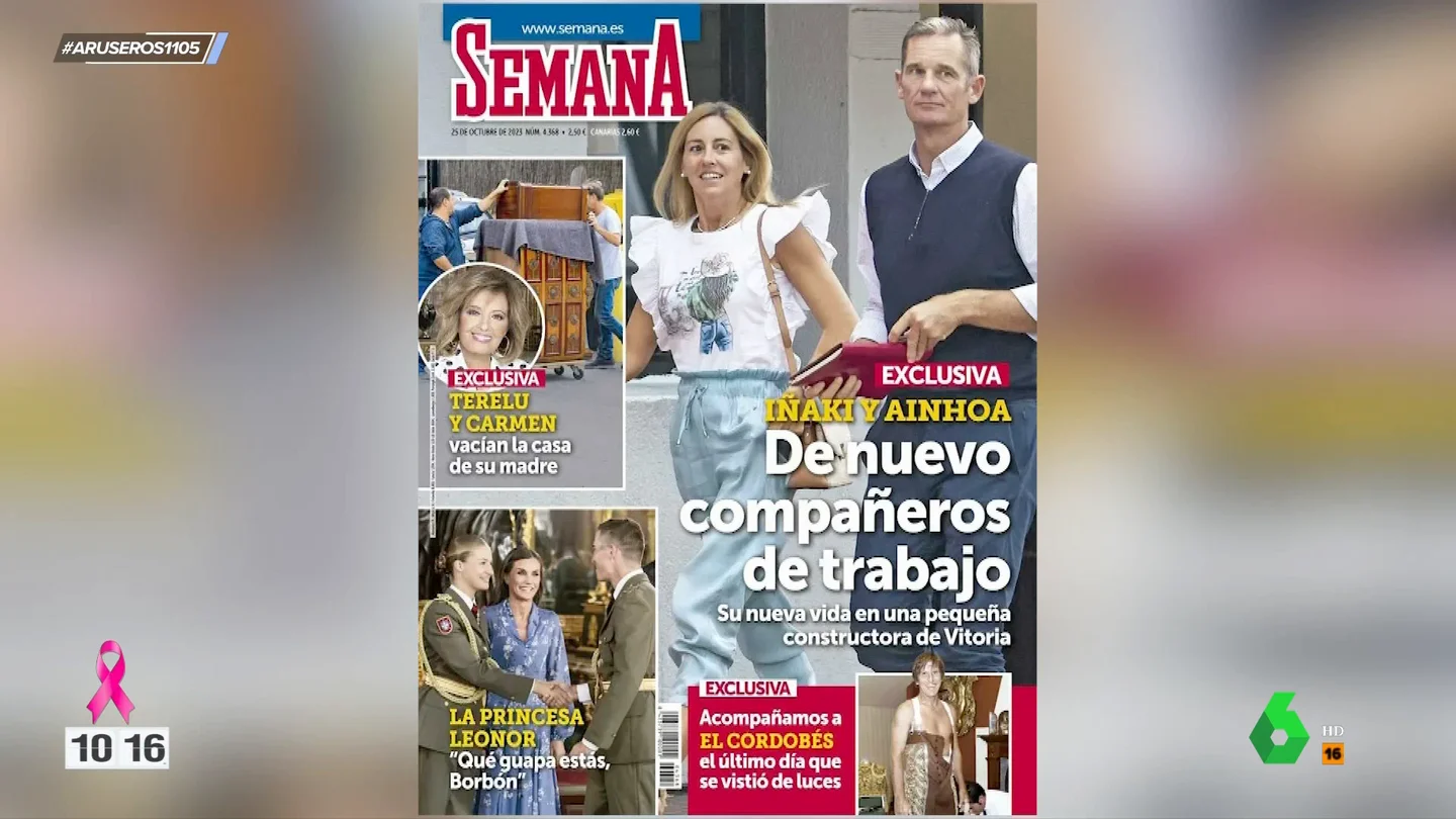 El dardo de Josemi al look de Ainhoa Armentia con Iñaki Urdangarin: "Es un atentado contra el buen gusto" El dardo de Josemi al look de Ainhoa Armentia con Iñaki Urdangarin: "Es un atentado contra el buen gusto"