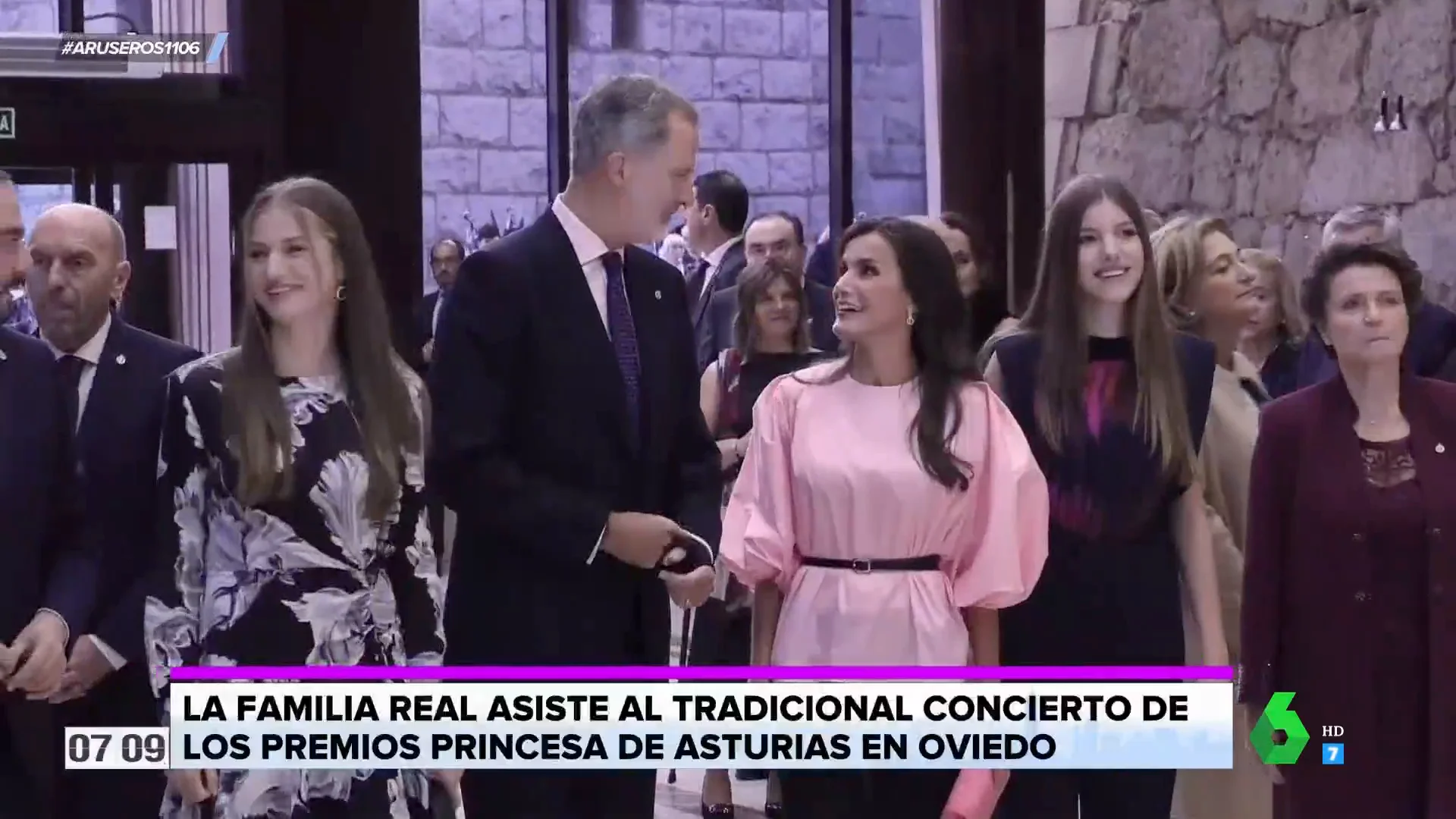 ARUSEROS - Tatiana Arús analiza el guiño de la reina Letizia en los premios Princesa de Asturias