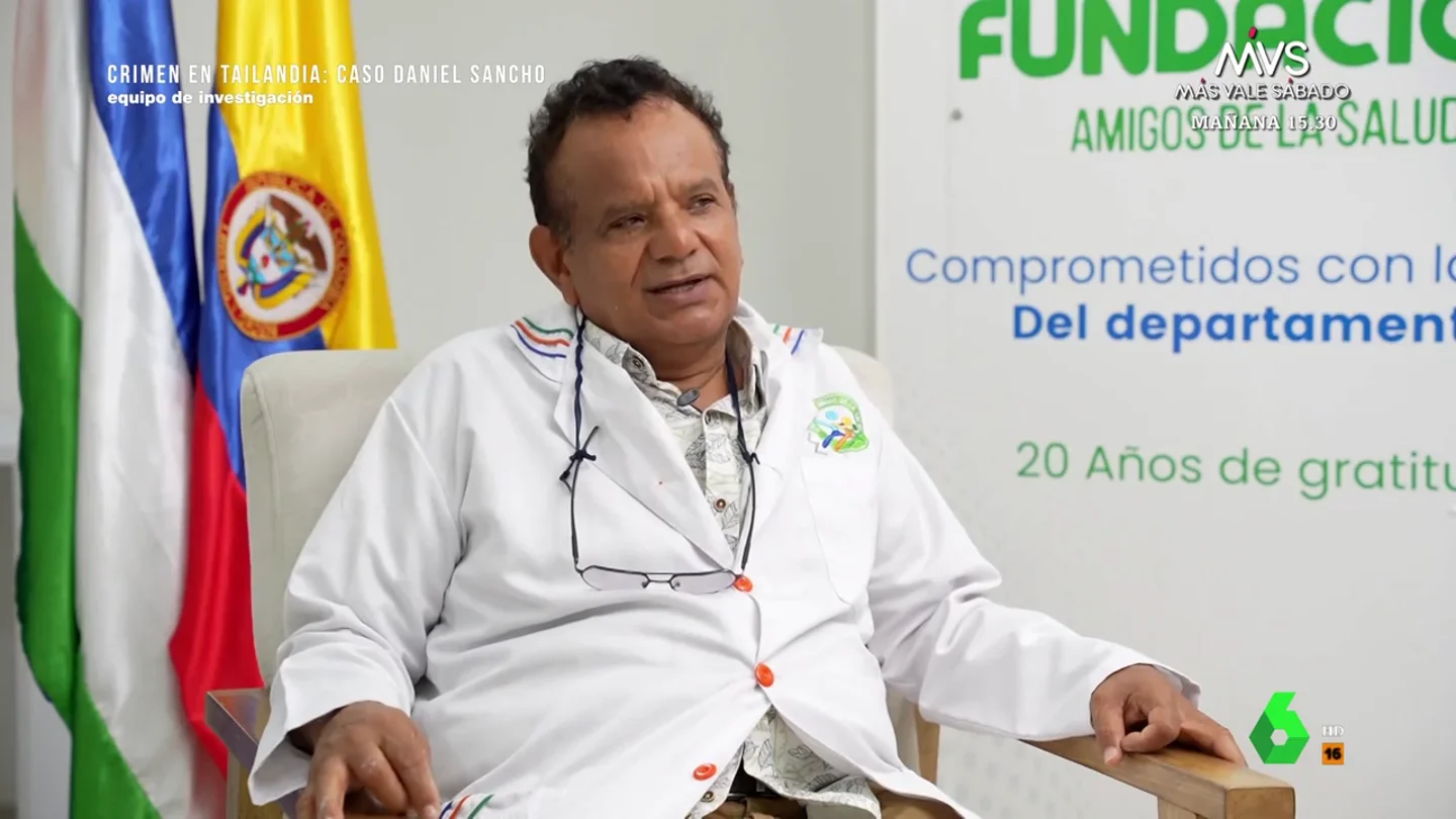 La indignación de un colega de Edwin Arrieta por las declaraciones de Daniel Sancho: "Eso de que lo amenazaba no tiene ni pies ni cabeza" La indignación de un colega de Edwin Arrieta por las declaraciones de Daniel Sancho: "Eso de que lo amenazaba no tiene ni pies ni cabeza"
