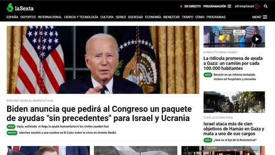 laSexta.com arrasa como la televisión líder en digital con su tercer mejor dato histórico laSexta.com arrasa como la televisión líder en digital con su tercer mejor dato histórico