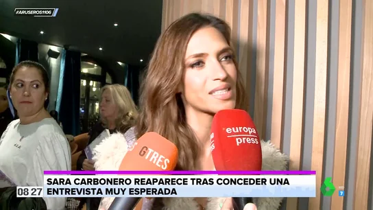 Sara Carbonero reaparece en una entrevista muy personal: "Estoy en un muy momento de tranquilidad y serenidad" Sara Carbonero reaparece en una entrevista muy personal: "Estoy en un muy momento de tranquilidad y serenidad"