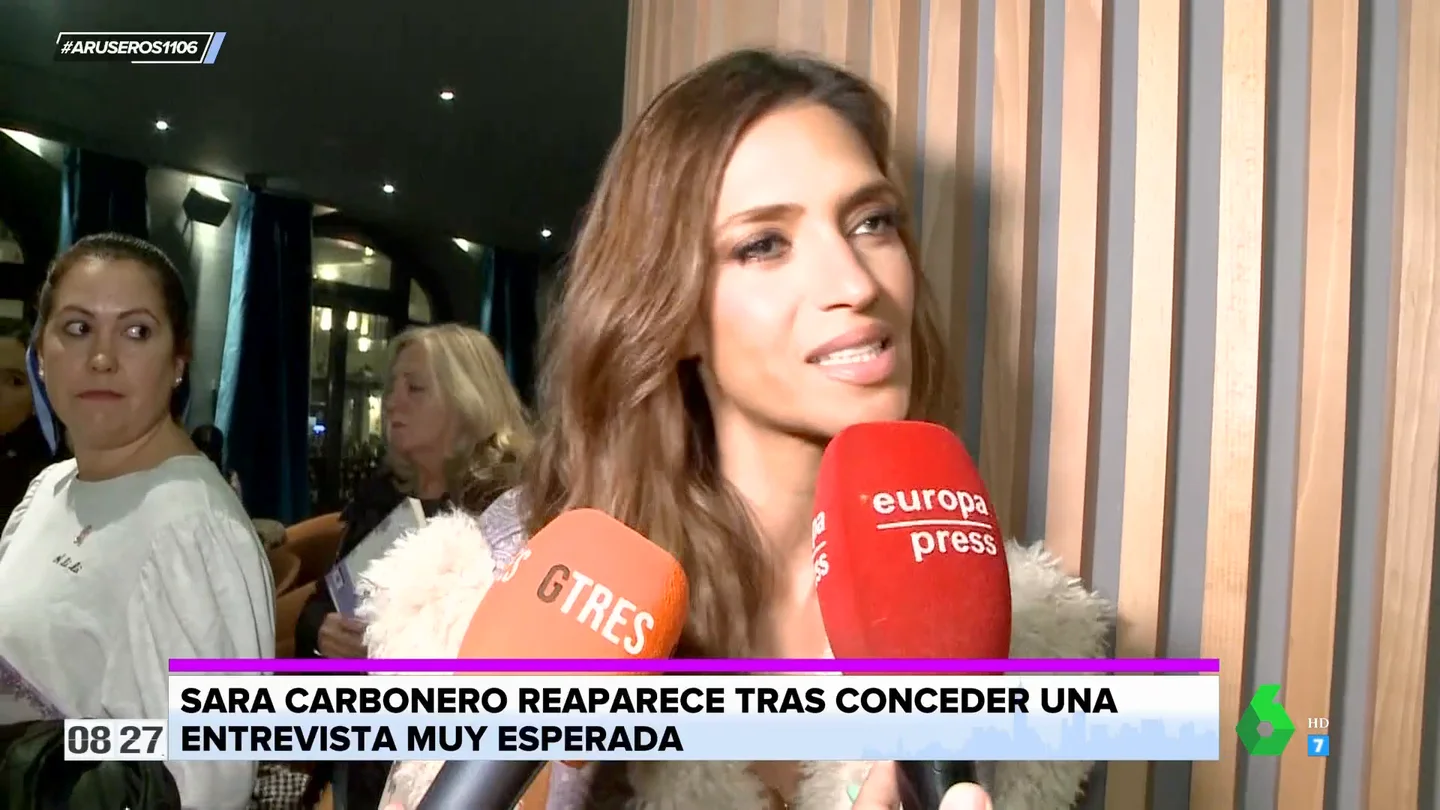 Sara Carbonero reaparece en una entrevista muy personal: "Estoy en un muy momento de tranquilidad y serenidad" Sara Carbonero reaparece en una entrevista muy personal: "Estoy en un muy momento de tranquilidad y serenidad"