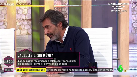 "Perdona que lo cuente": Juan del Val desvela un asunto privado de su relación con Nuria Roca y su familia en directo "Perdona que lo cuente": Juan del Val desvela un asunto privado de su relación con Nuria Roca y su familia en directo