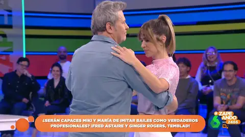 Las dudas de María Gómez tras su reto de baile con Miki Nadal: "¿Ha sido decente?"