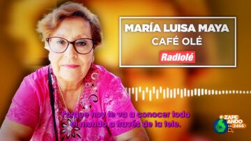 María Luisa Maya: de narrar la caída de una palmera por redes a "tener a toda la televisión en fila"