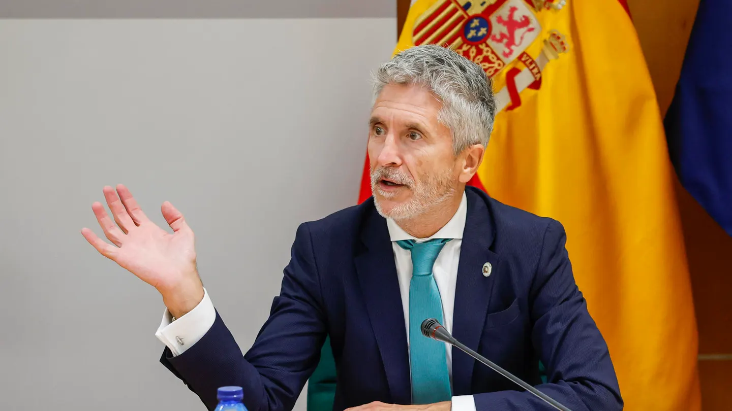 El ministro del Interior en funciones, Fernando Grande-Marlaska El ministro del Interior en funciones, Fernando Grande-Marlaska