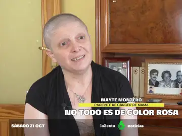 Mayte, una mujer que perdió su trabajo durante el tratamiento contra el cáncer de mama